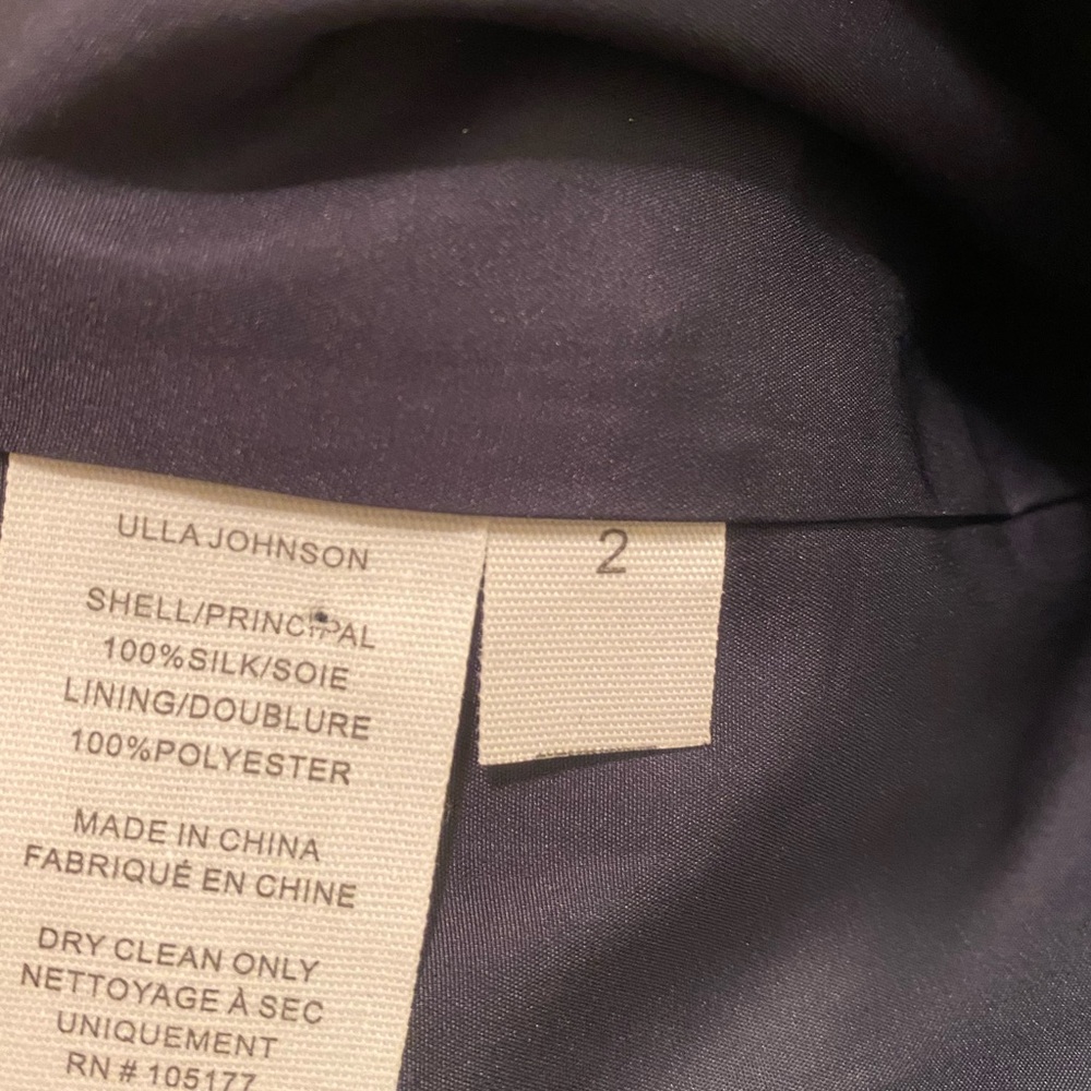 Ulla Johnson 100% Silk mini dress front - Picture 6 of 7